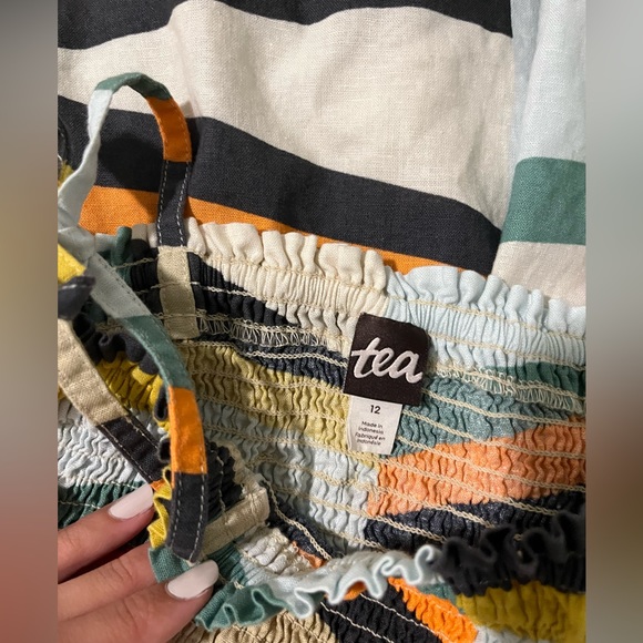 Tea Girls Dress Fun Block Pattern - Picture 3 of 3